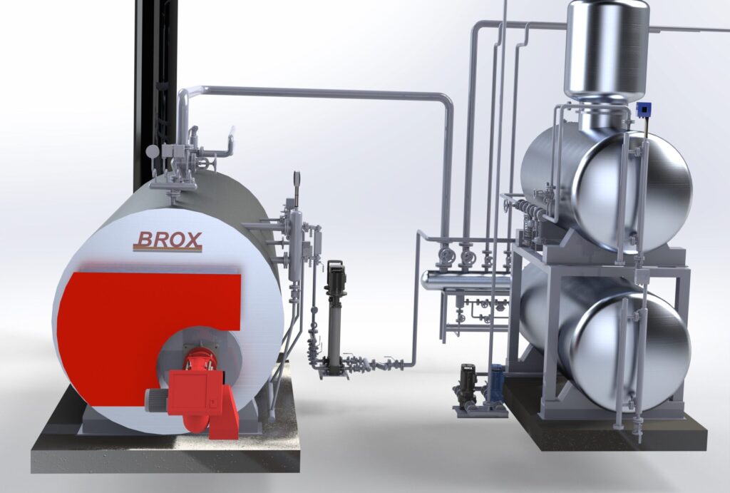 brox syk 150 6 tph steam boiler room 3d 2