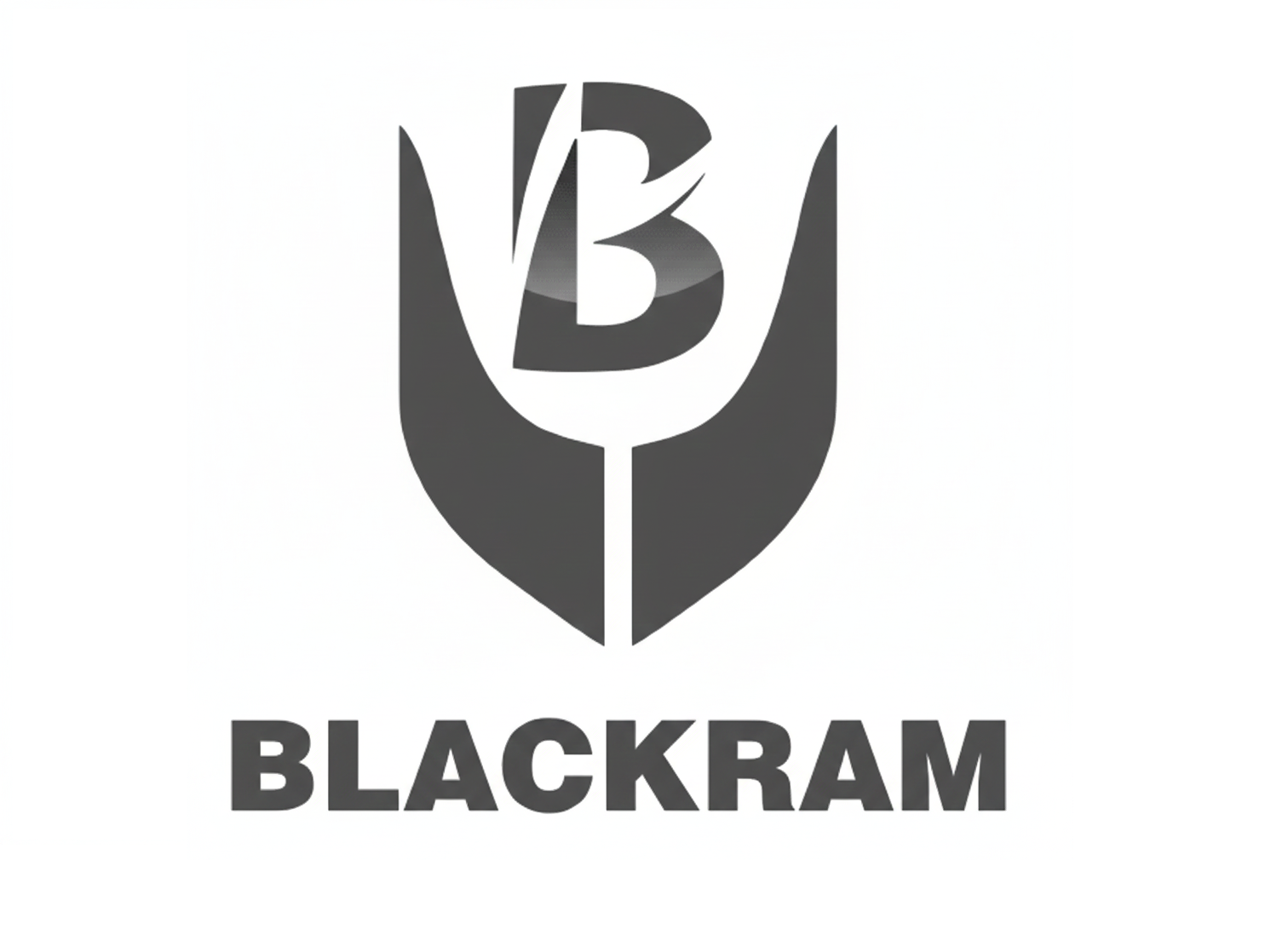 blackram logo gri